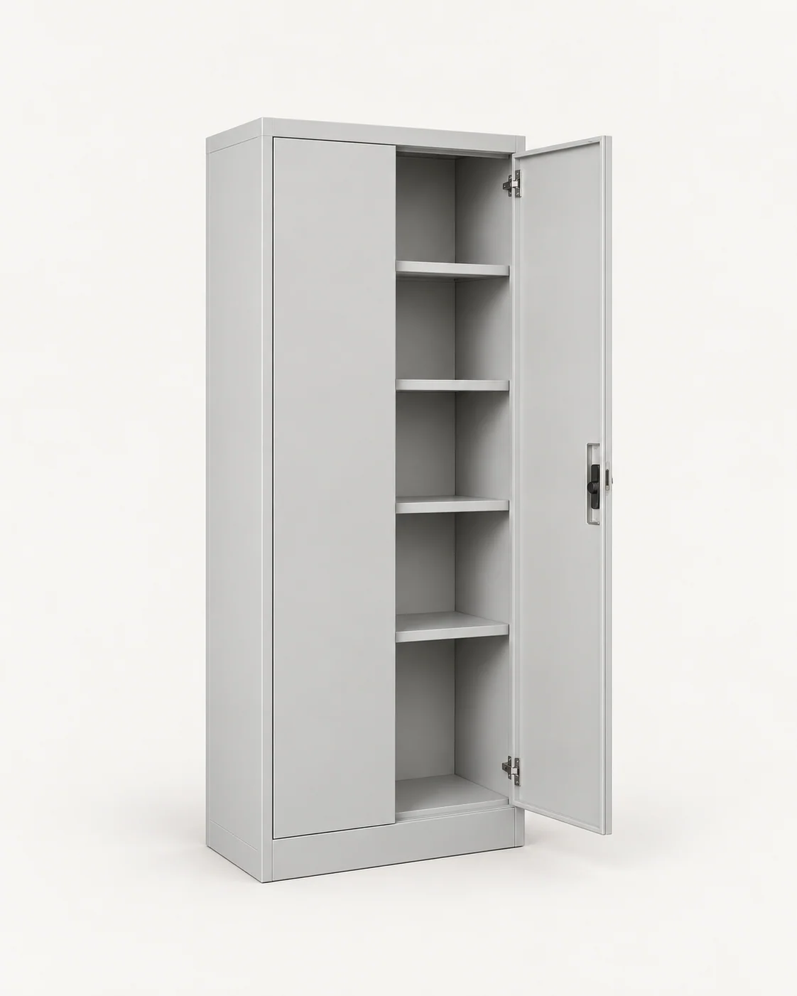 Tall Plain-door Storage Cabinet