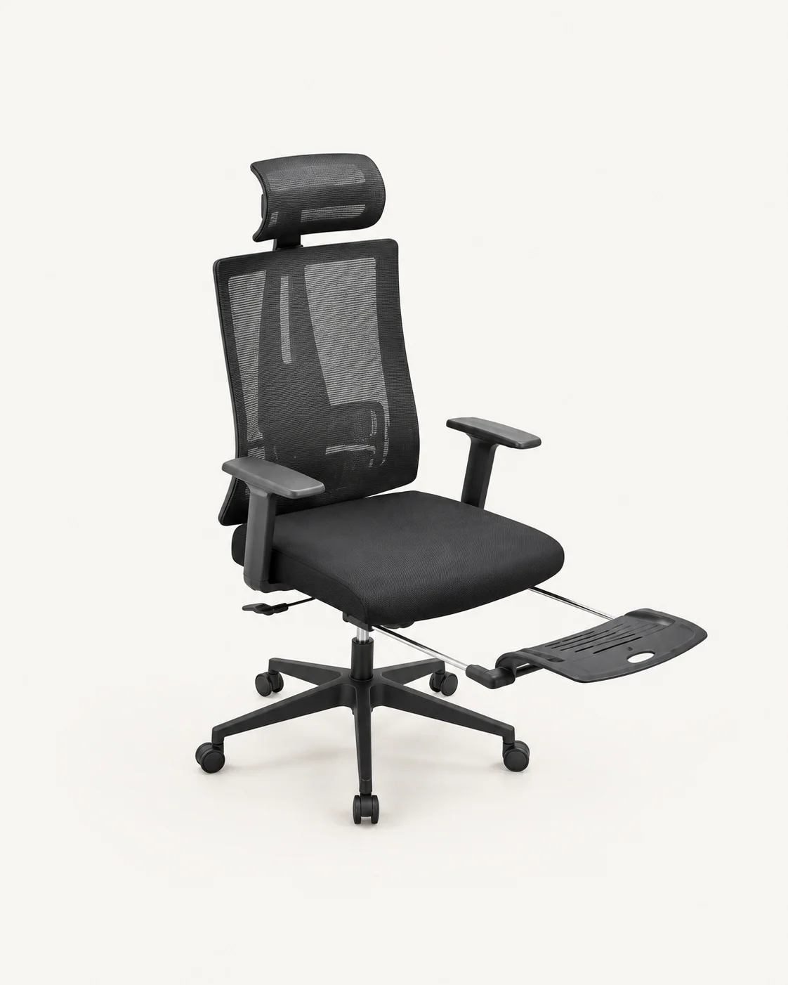 Mesh Executive Chair with Extended Footrest