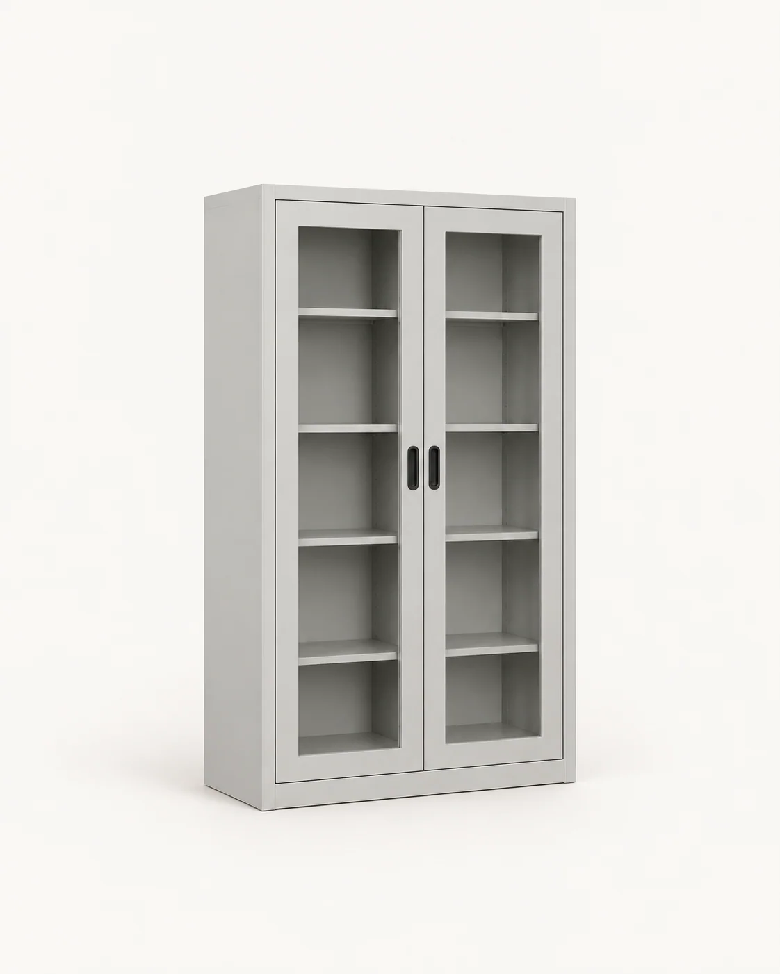 Double Glass-door Cabinet