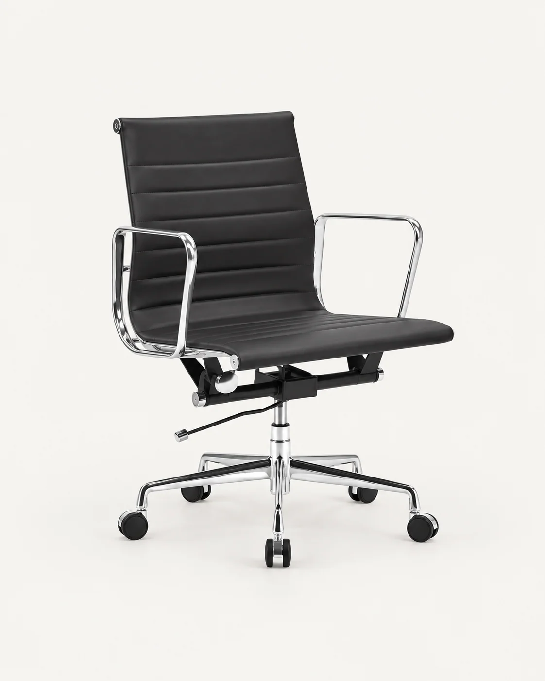 Mid-back Ribbed Office Chair